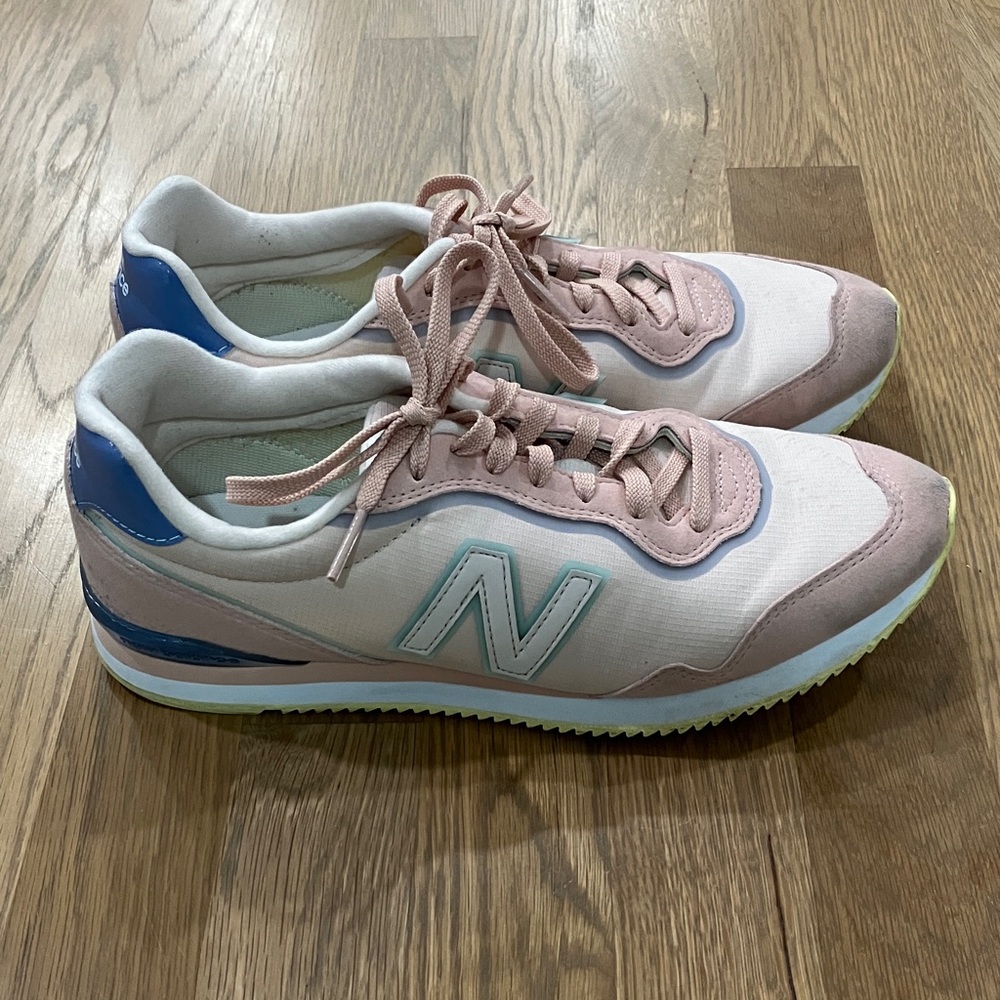 New Balance Women's V1 Sola Sleek Pink And Purple Sneakers Tennis Shoes